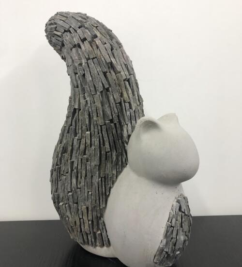 Ecureuil béton à poser - déco jardin